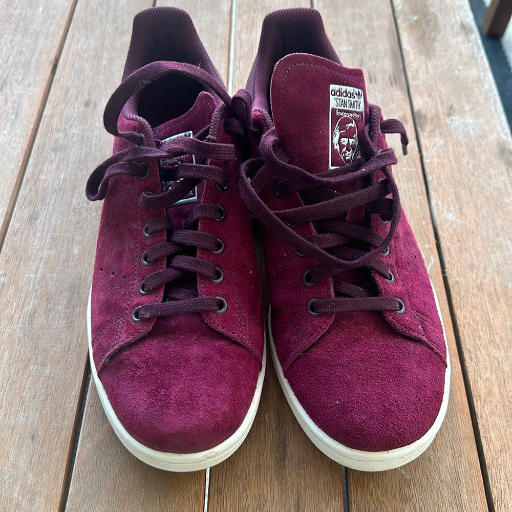 Red Suede Stan Smith Adidas